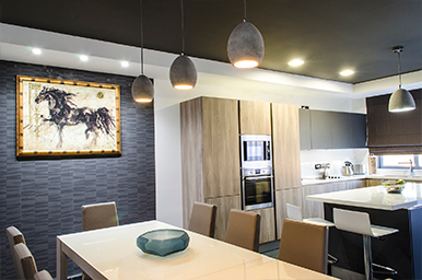 Malta Luxury Penthouse Kitchen area for rent