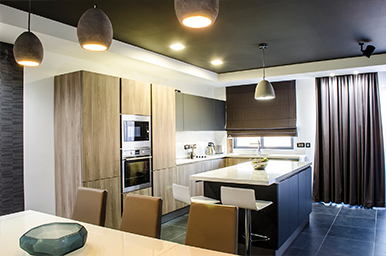 Malta Luxury Penthouse Kitchen area for rent